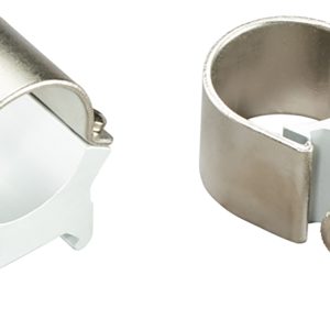 Weaver Mounts 49033 Detachable Top Mount Rings  Silver 1" High