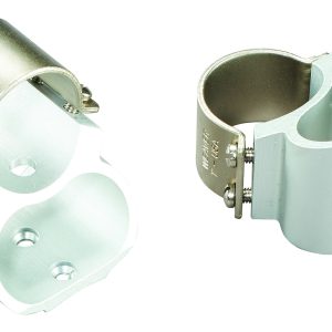 Weaver Mounts 49734 See-Thru Scope Mount/Ring Combo Silver Ruger 10/22 1"