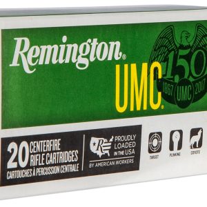 Remington Ammunition 23750 UMC 22-250Rem 45gr Jacketed Hollow Point 20 Per Box/10 Case