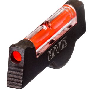 HiViz SW1002R Pinned Front Sight Smith & Wesson Revolver Red Fiber Optic