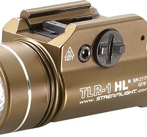 STREAMLIGHT TLR-1 HL C4 WHITE - LED LIGHT W/RAIL FDE BROWN