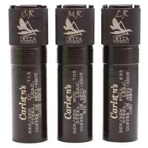 Carlson's Choke Tubes 07119 Delta Waterfowl Berretta/Benelli Mobil 12 Gauge Mid/Long/Close Range 17-4 Stainless Steel