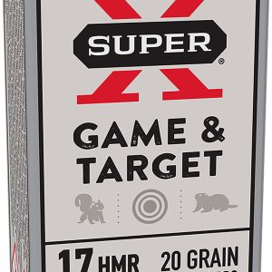 Winchester Ammo X17HMR1 Super X 17HMR 20gr Hornady XTP Hollow Point 50 Per Box/20 Case