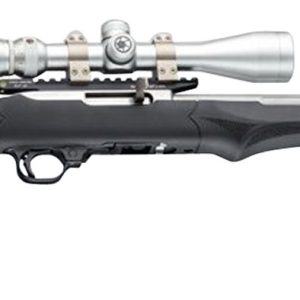 Hogue 22070 OverMolded Rifle Stock Fixed Thumbhole Black OverMolded Rubber Black Synthetic for Ruger 10/22 with .920 Diameter Barrel