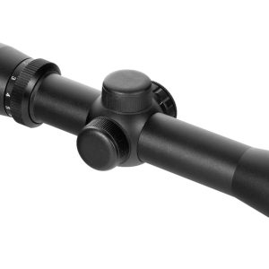 NcStar SEPB2732B Pistolero 2-7x 32mm Illuminated Red Plex Reticle 1" Tube Black Anodized Aluminum