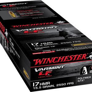 Winchester Ammo S17HMR1LF Varmint LF 17HMR 15.5gr Polymer Tip NTX 50 Per Box/20 Case