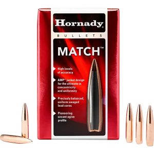 Hornady 27200 Match 270 Cal .277 110 gr Hollow Point Boat Tail 100 Per Box/ 25 Case