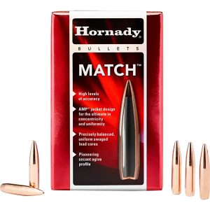 Hornady 30715 Match 30 Cal .308 178 gr Hollow Point Boat Tail Match 100 Per Box/ 15 Case