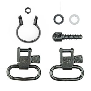 GrovTec US Inc GTSW41 Barrel Band Rifle/Shotgun 1" Black Uberti 1866 Yellow Boy/1873 Steel