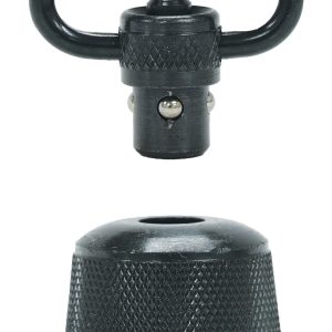 GrovTec US Inc GTSW296 Mag Cap Shotgun 1" Push Button Black Oxide Remington 870 Express 12 Gauge Steel