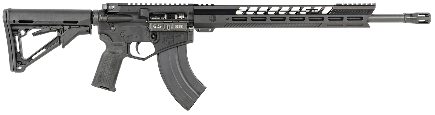 DIAMONDBACK FIREARMS DB15BG 6.5GR BLACK 18" V RAIL