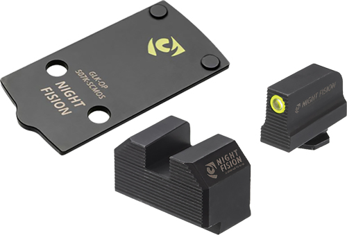 NIGHT FISION OPTIC PLATE & NS - COMBO RMR/507C TO GLOCK FSMOS