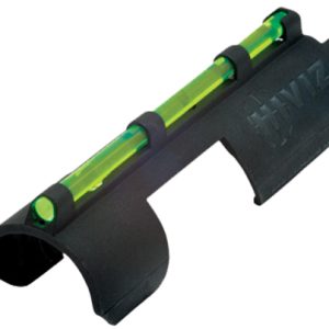HiViz MPBTAC MPB-TAC Plain Barrel Snap-On Front Sight  Black | Green/Red Fiber Optic