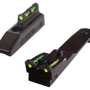 HiViz HHVS001 Henry .22 LR Interchangeable Front Sight Set Black Green, Red, White LitePipes for Henry Lever Action