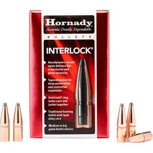 Hornady 3070 InterLock 30 Cal .308 180 gr Spire Point 100 Per Box/ 15 Case