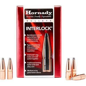 Hornady 3210 InterLock 32 Cal .321 170 gr Flat Point 100 Per Box/ 15 Case