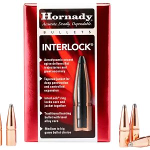 Hornady 3232 InterLock 8mm .323 150 gr Soft Point 100 Per Box/ 15 Case