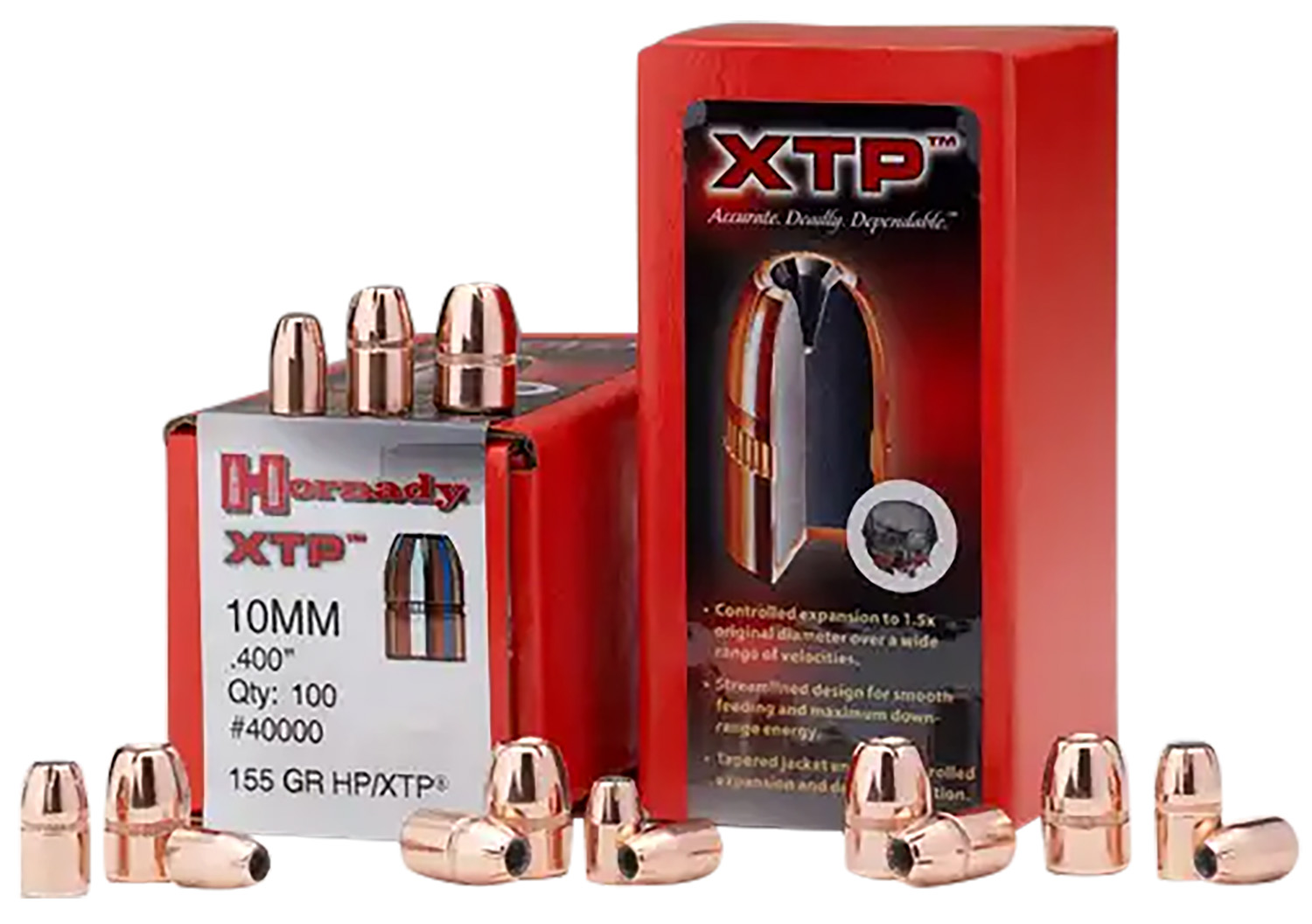 Hornady 41000 XTP 41 Cal .410 210 gr Hollow Point 100 Per Box/ 15 Case