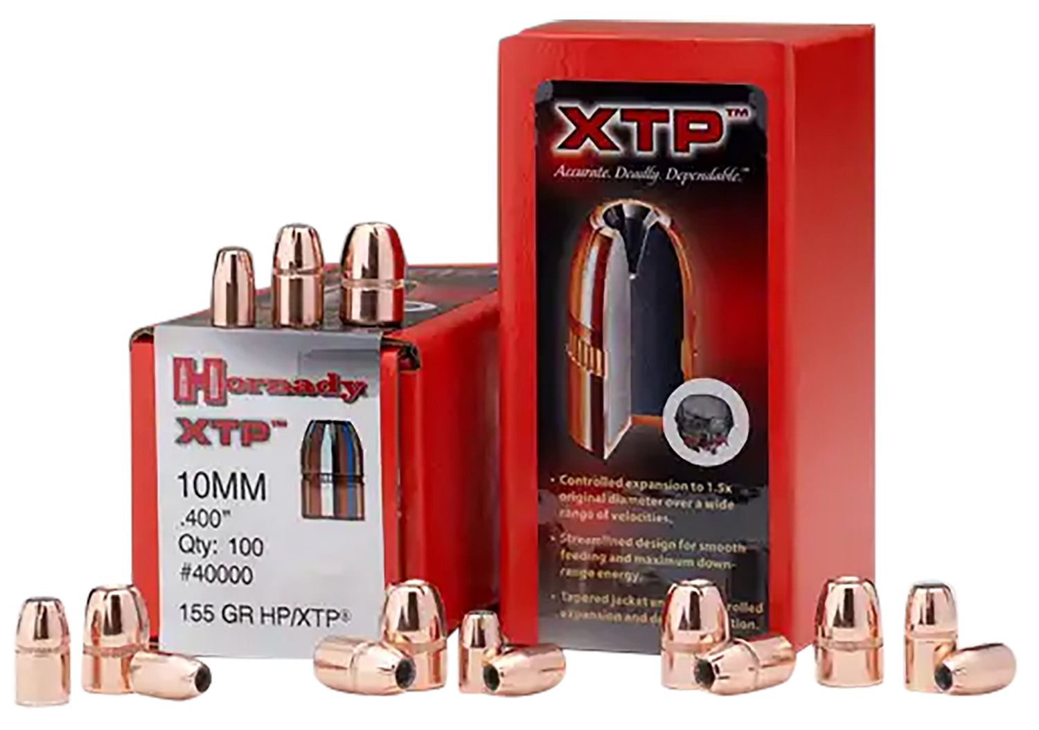 Hornady 44280 XTP 44 Cal .430 300 gr Hollow Point 50 Per Box/ 25 Case