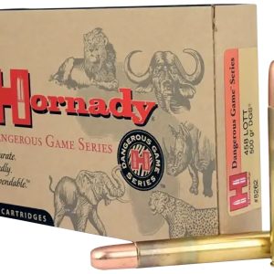 Hornady 8262 Dangerous Game 458Lott 500gr Dangerous Game Solid 20 Per Box/6 Case