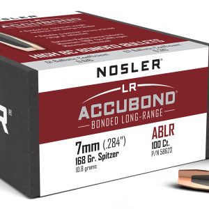 Nosler 58623 AccuBond Long Range 7mm 168gr Spitzer Point 100/Box