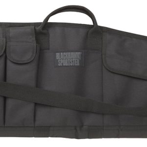 Blackhawk 74SG36BK Sportster Tactical Carbine Case 36" Black 600D Polyester w/ PVC Laminate 4 Mag Pocket 2 Large Accessory Pockets