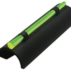 HiViz MPB MPB Plain Barrel Snap-On Front Sight  Black | Green/Red Fiber Optic