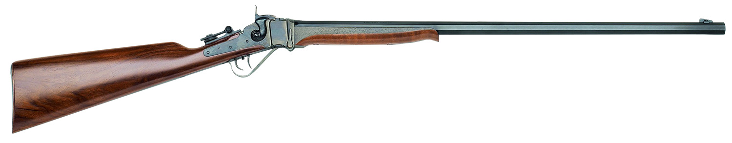 Chiappa Firearms 920192 Little Sharps 22 Hornet 1rd, 26" Blued Octagon Barrel, Color Case Hardened Metal Finish, Oiled Walnut Stock & Forend