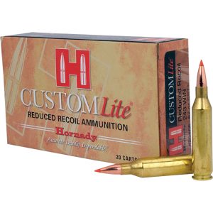 Hornady 80466 Custom Lite 243Win 87gr Super Shock Tip 20 Per Box/10 Case