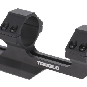 TruGlo TG8963B One-Piece Tactical Scope Mount Scope Mount/Ring Combo Black 1"