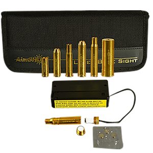 Aimshot KTRIFLE Boresight Rifle Kit Laser Universal Rifle Calibers Brass