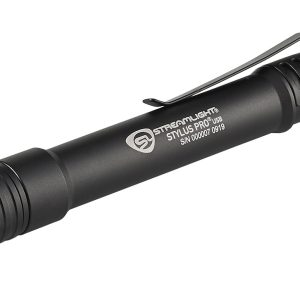 Streamlight 66133 Stylus Pro USB PenLight Black Anodized 90/350 Lumens White LED
