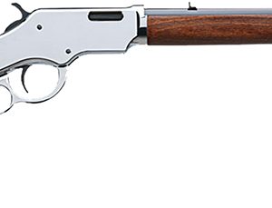 Taylors & Company 550223 Uberti Scout 22 LR Caliber with 14+1 Capacity, 19" Blued Barrel, Chrome-Plated Metal Finish & Walnut Stock Right Hand (Full Size)