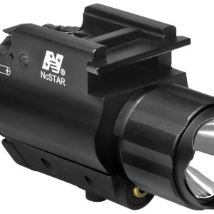 NcStar AQPFLSG Flashlight & Green Laser Black Anodized 200 Lumens White Cree LED