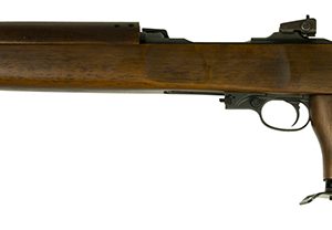 Inland MFG ILM150 M1A1 Paratrooper Carbine 30 Carbine 15+1 18" Barrel, Black Metal Finish, Type 2 Barrel Band, Black Side, Folding Wire Stock w/Low Wood Walnut Forearm & Pistol Grip