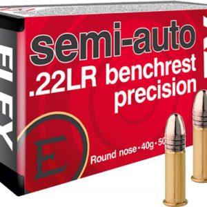 ELEY PRECISION 22LR 40GR SEMI - AUTO BENCHREST 50RD 100BX/CS