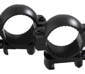 TRADITIONS RINGS 1" WEAVER - MEDIUM MATTE BLACK