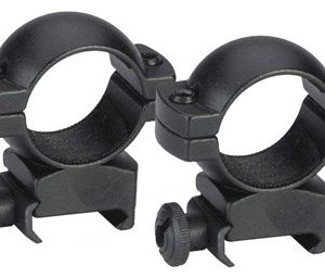 TRADITIONS RINGS 1" WEAVER - HIGH MATTE BLACK