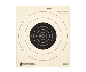 ACTION TGT BULLSEYE TAG PAPER 100PK