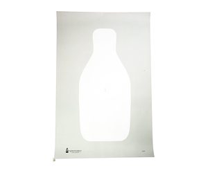 ACTION TGT STNDRD FBI/DEA WHT 100PK