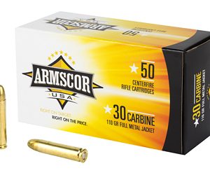 ARMSCOR 30CARB 110GR FMJ 50/1000
