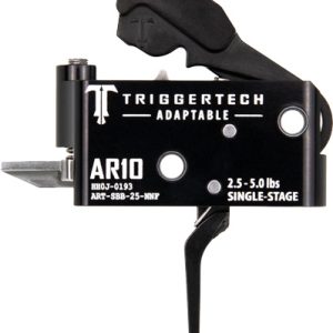 TRIGGERTECH AR10 SINGLE STAGE - ADAPTABLE STRAIGHT FLAT BLACK