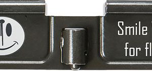 BATTLE ARMS LASER ENGRAVED - DUST COVER SMILE WAIT FR FLASH