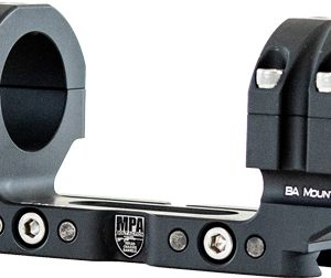 MPA SCOPE MOUNT BA 1-PC 35MM - 1.250" 0 MOA BLACK