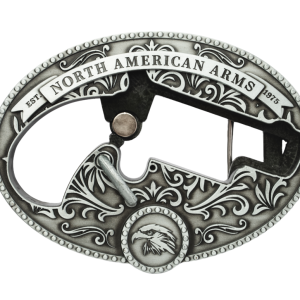 NORTH AMERICAN ARMS MAGNUM OVAL ORNATE BELT BUCKLE