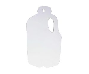 B/C AR500 3/8" SILHOUETTE MILK JUG