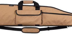 BULLDOG DELUXE LONG RANGE CASE - 48" TAN W/ BLK 2 ACCESS POCKE