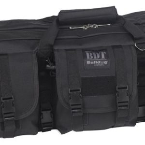BULLDOG 37" SINGLE TACTICAL CS - 3 LARGE ACCESS POCKETS BLACK
