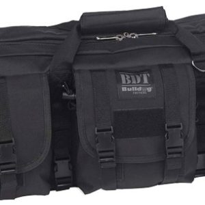 BULLDOG 47" SINGLE TACTICAL CS - 3 LARGE ACCESS POCKETS BLACK