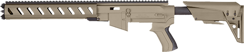 ADV TECH RUGER AR22 STOCK - SYSTEM W/ 6 SIDED FOREND FDE